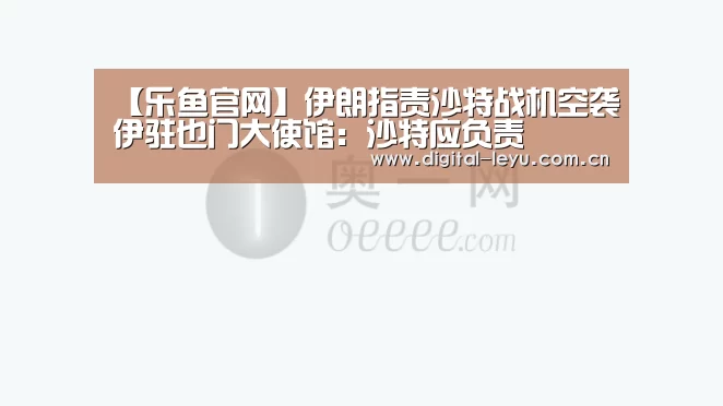 【乐鱼官网】伊朗指责沙特战机空袭伊驻也门大使馆:沙特应负责(图3) 【乐鱼官网】伊朗指责沙特战机空袭伊驻也门大使馆:沙特应负责(图3)