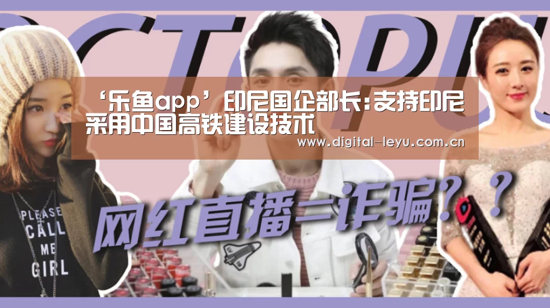 ‘乐鱼app’印尼国企部长:支持印尼采用中国高铁建设技术(图1)